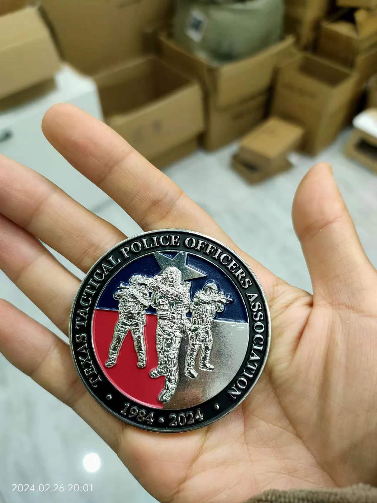 TTPOA Challenge Coin - 40th Anniversary