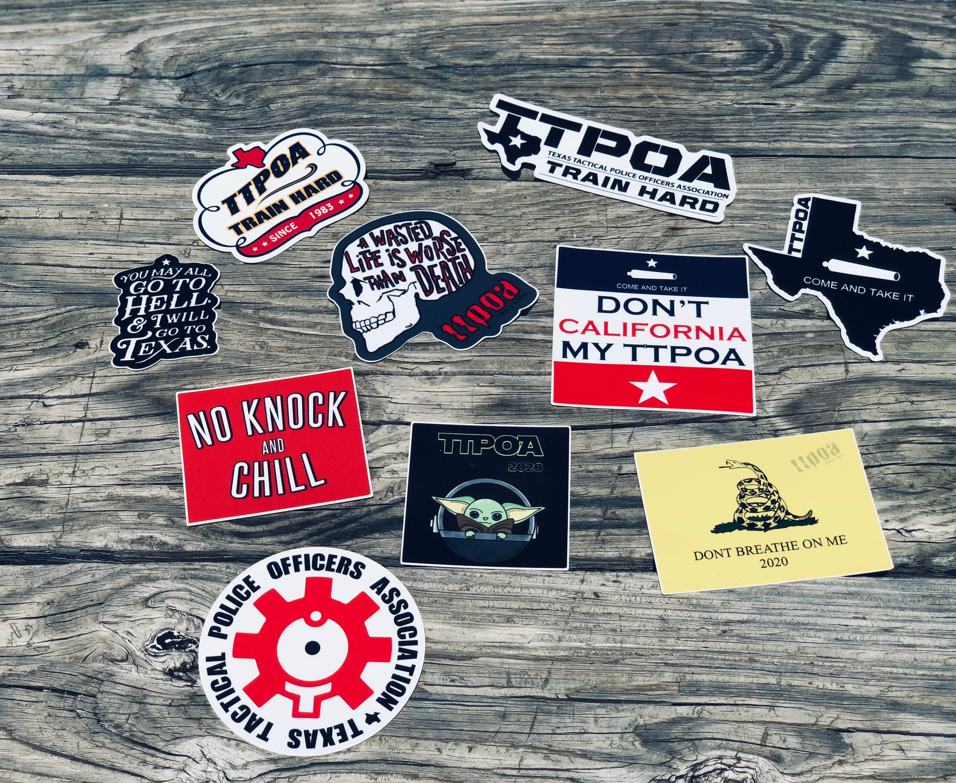 TTPOA Stickers - NEW Designs!