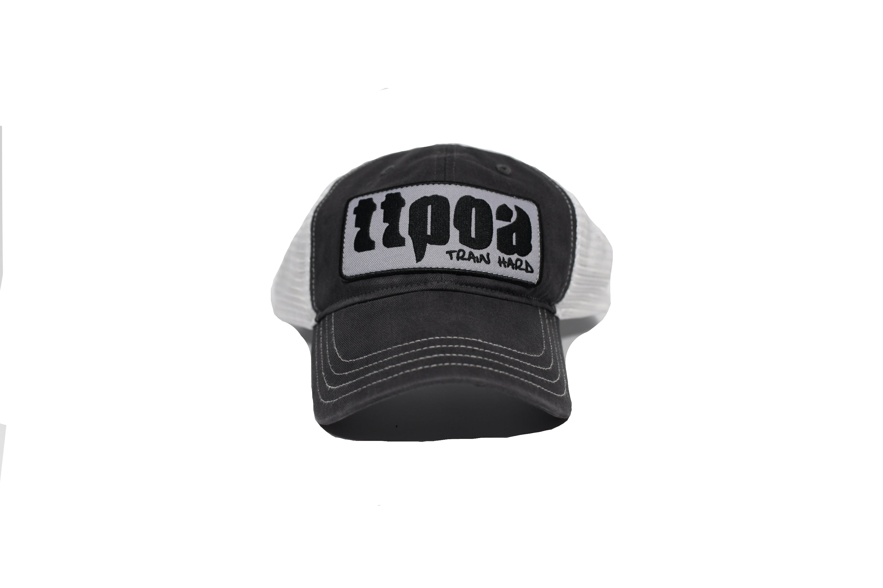 Washed Trucker (Train) Grey/White and Black/Charcoal