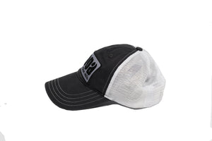 Washed Trucker (Train) Grey/White and Black/Charcoal