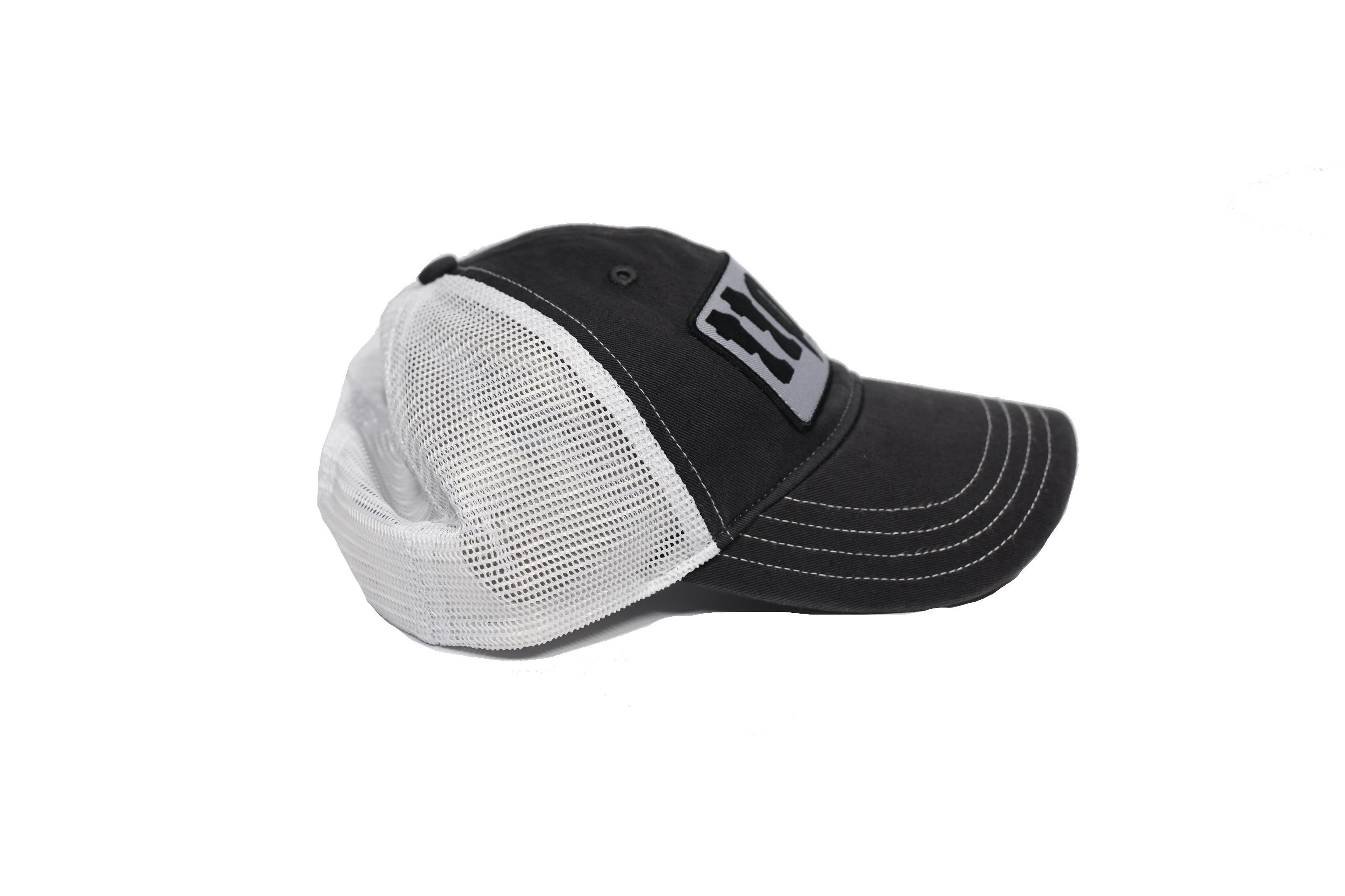 Washed Trucker (Train) Grey/White and Black/Charcoal